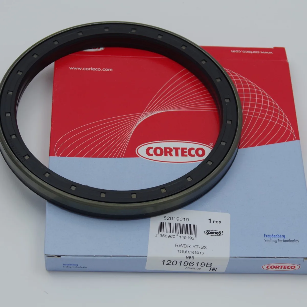 ARRET HUILE 136.8*165*13 CAT-428 ORIGINAL